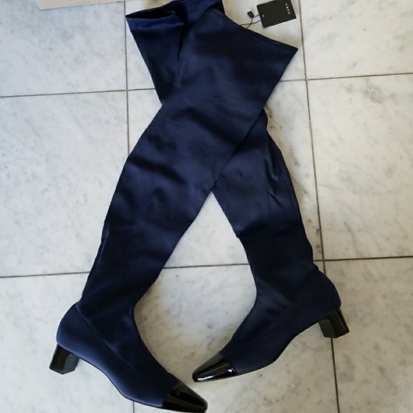 GORGEOUS NWT ZARA Over the Knee Boots - Picture 8 of 8